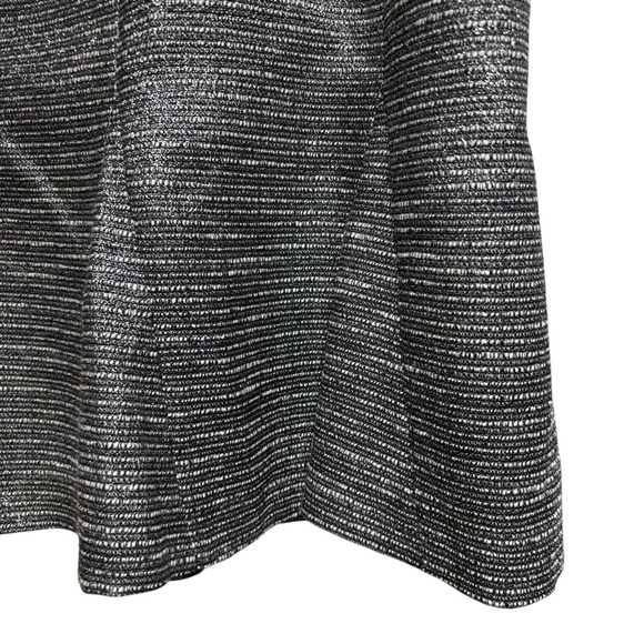 Banana Republic  Fully Lined Black & Silver  Skirt Size 14 - Picture 4 of 8
